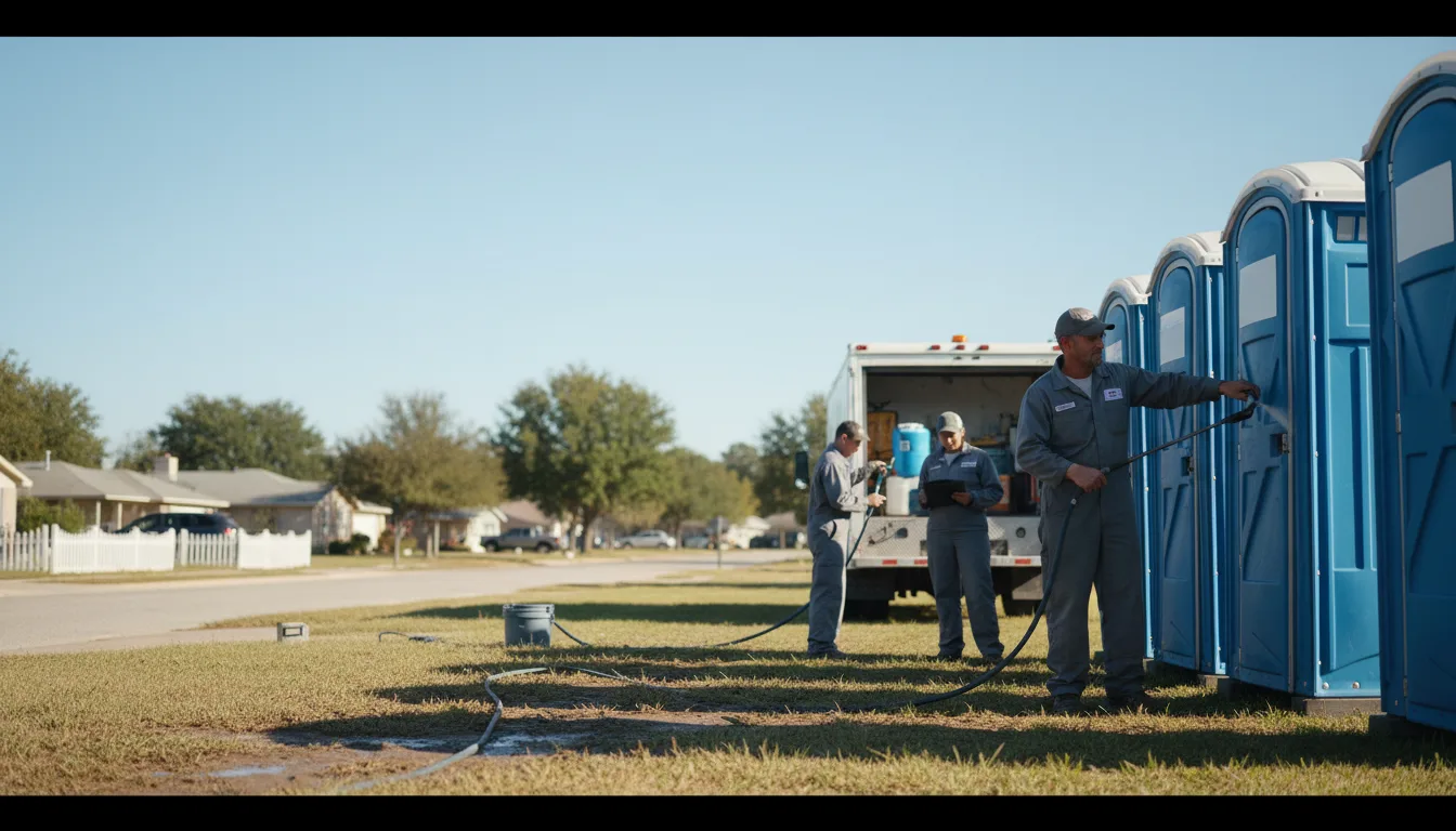 Long-Term Portable Toilet Rental in Henderson, IA near me
